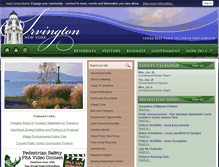 Tablet Screenshot of irvingtonny.gov